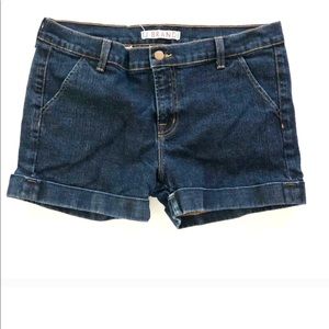 Vintage J Brand denim jean shorts.